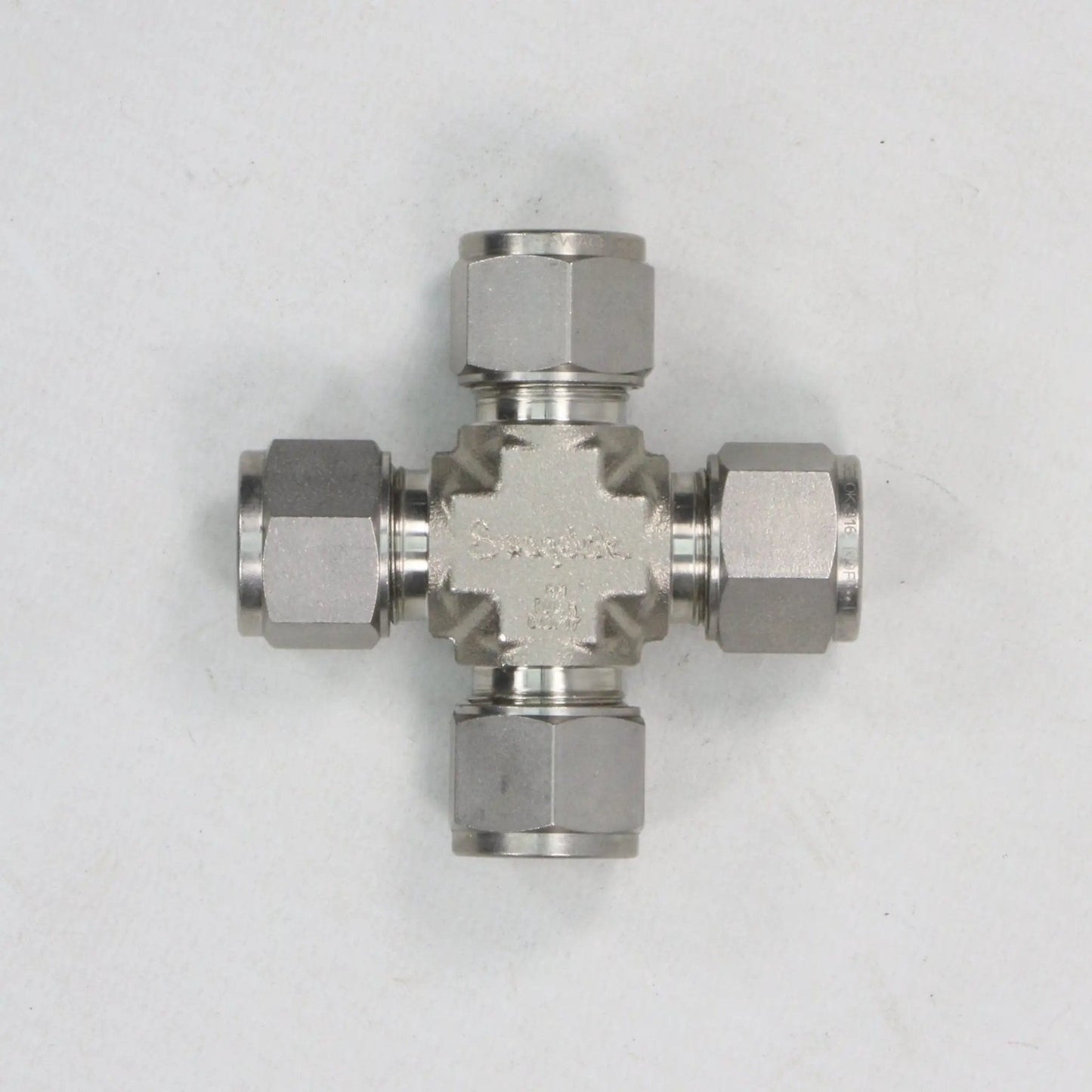 Swagelok SS 12M0 4 Union Cross Tube Fitting (2x)