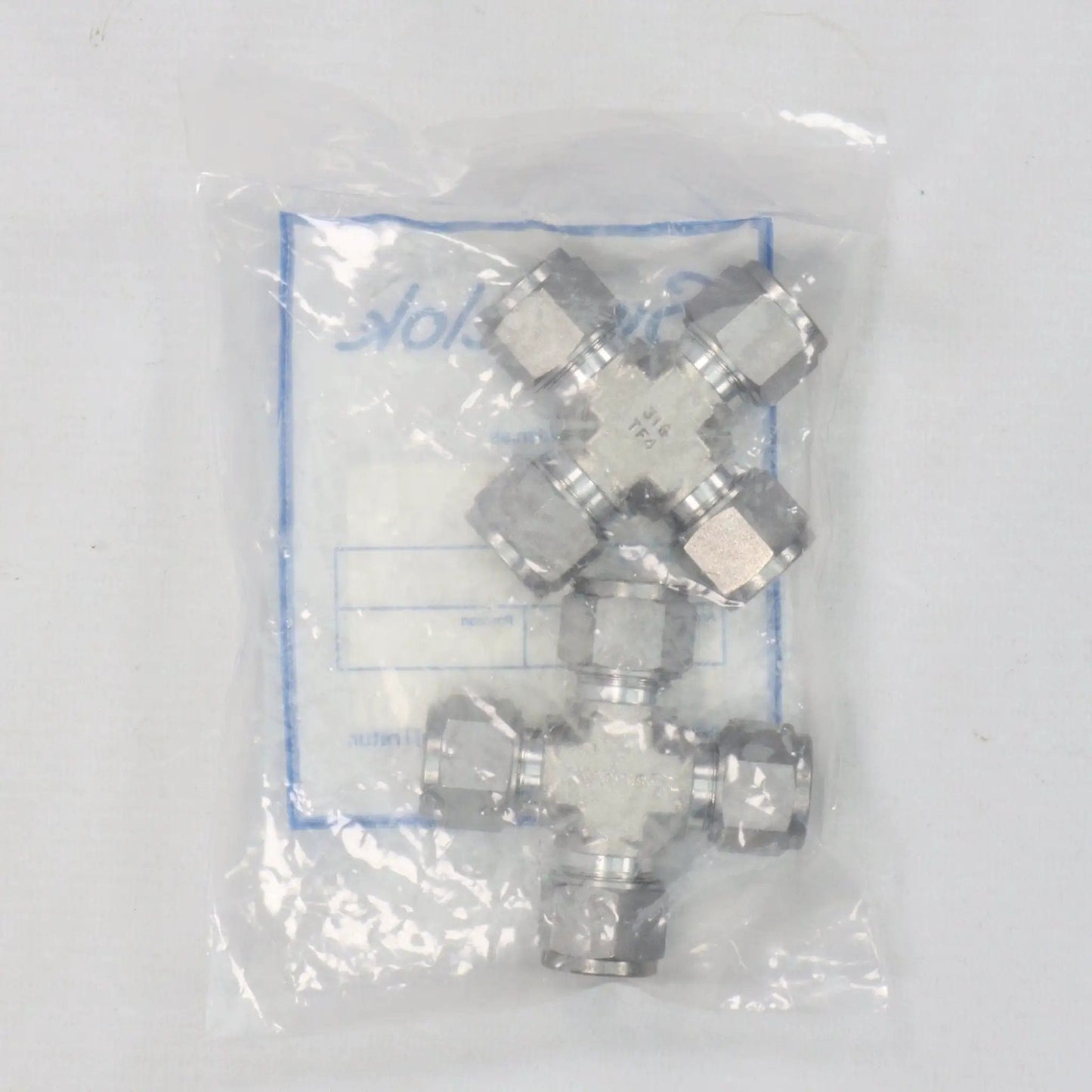 Swagelok SS 12M0 4 Union Cross Tube Fitting (2x)