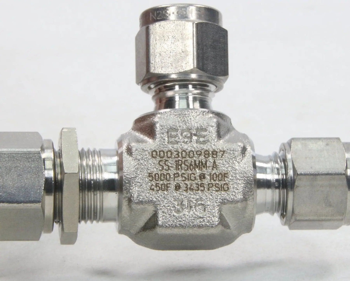 Swagelok SS-1RS6MM-A Integral Bonnet Needle Valve
