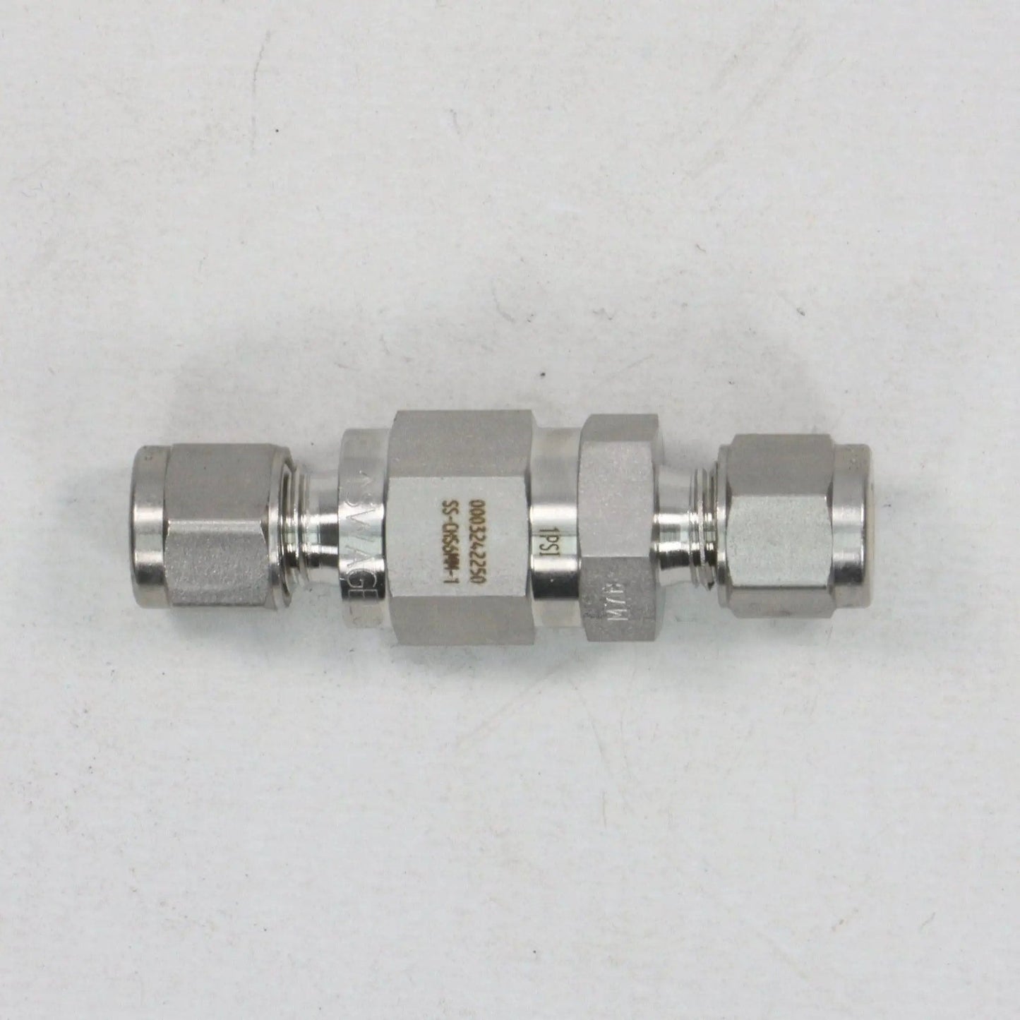 Swagelok SS CHS6MM 1 Check Valve Tube Fitting