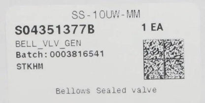 Swagelok SS_10UW-MM Bellows Sealed Valve
