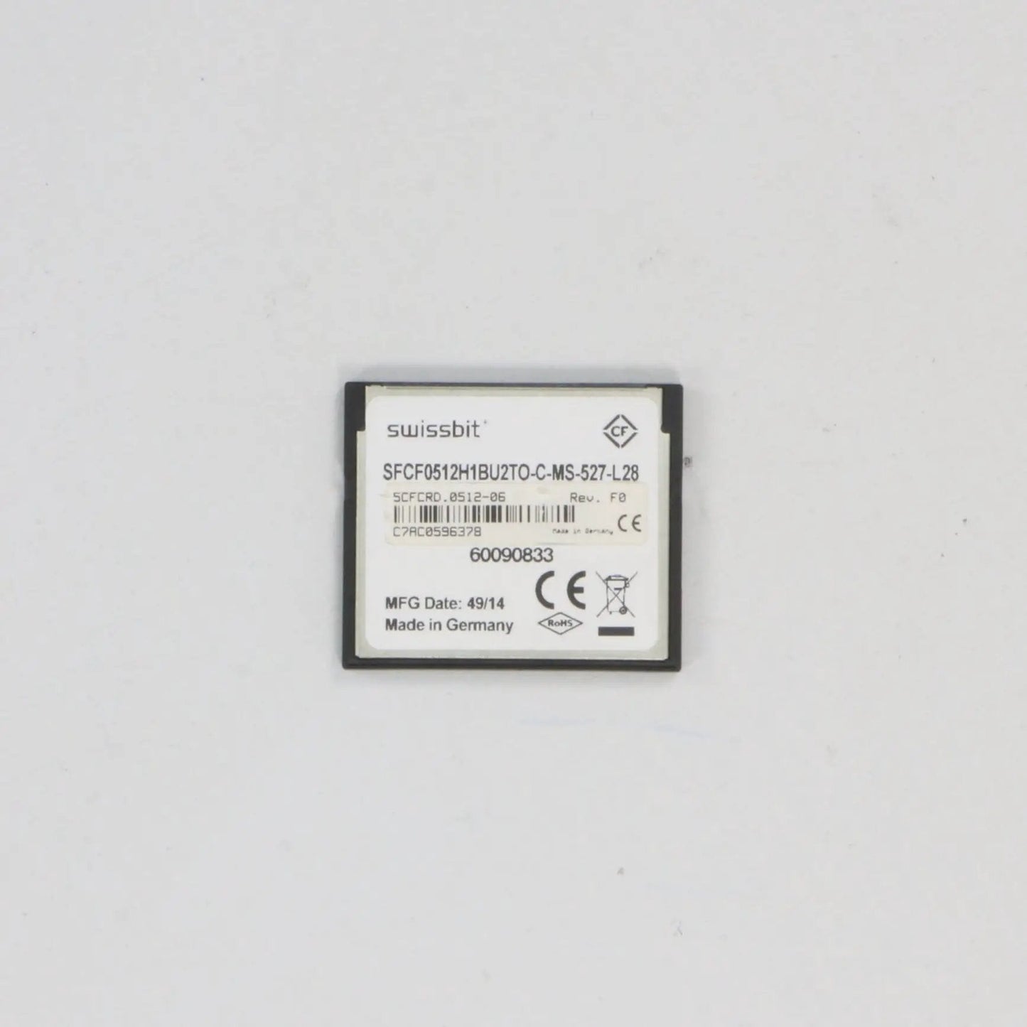 Swissbit 512MB Compact Flash Card