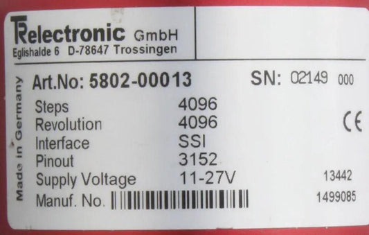 T+R Electronic 5802-00013 Encoder