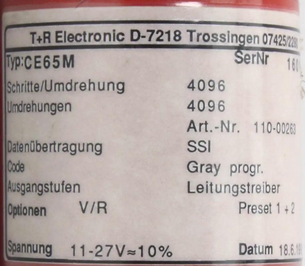 T+R Electronic CE65M Encoder