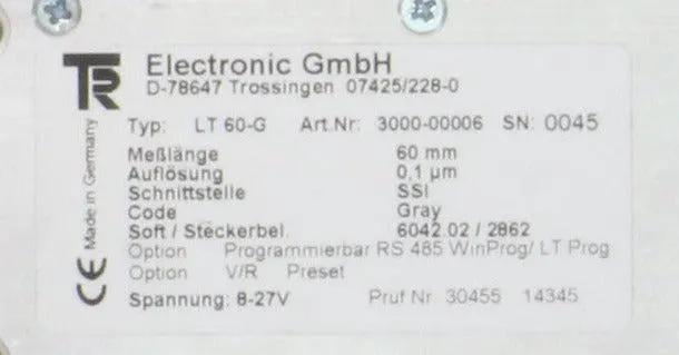 T+R Electronic LT 60-G Linear Encoder