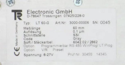 T+R Electronic LT 60-G Linear Encoder