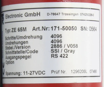 TR Electronic ZE65M Encoder
