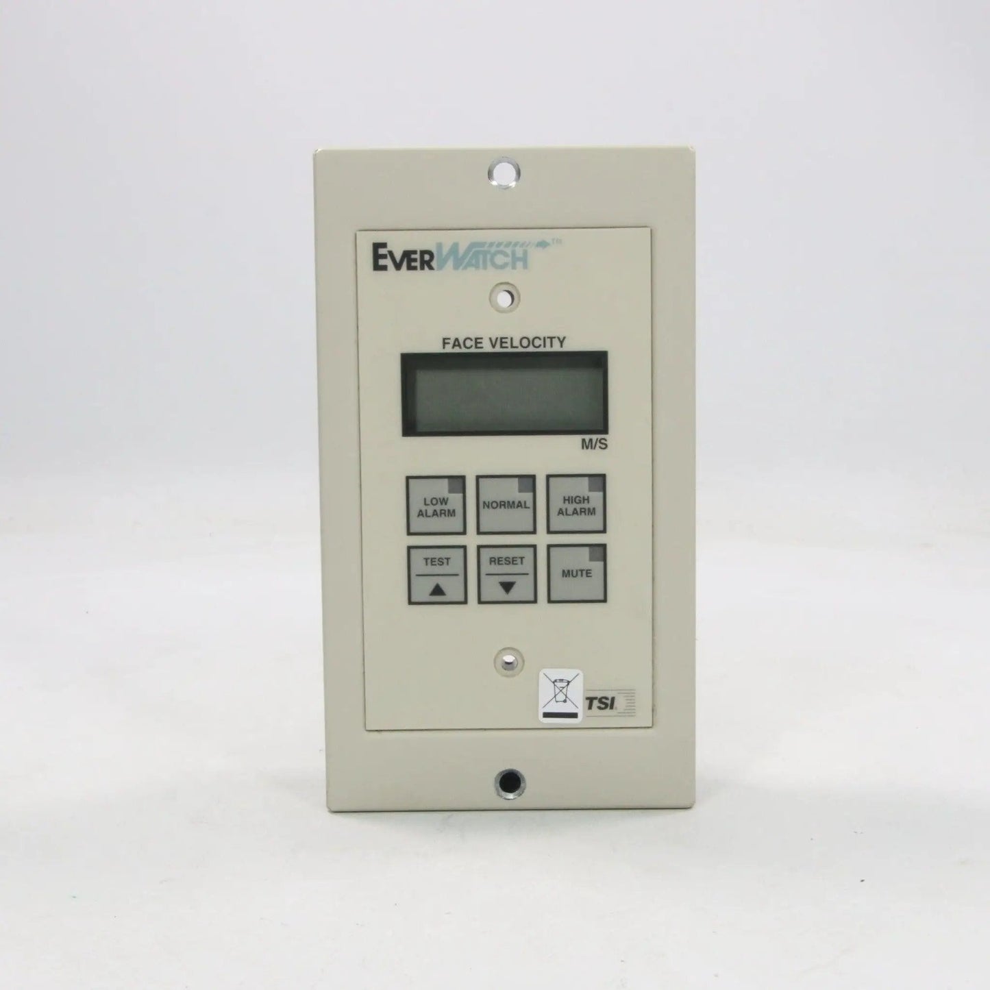 TS Inc. Everwatch 8610-PF Face Velocity Monitor