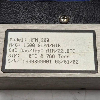 Teledyne Hastings Instruments HFM-200 Mass Flow Controller