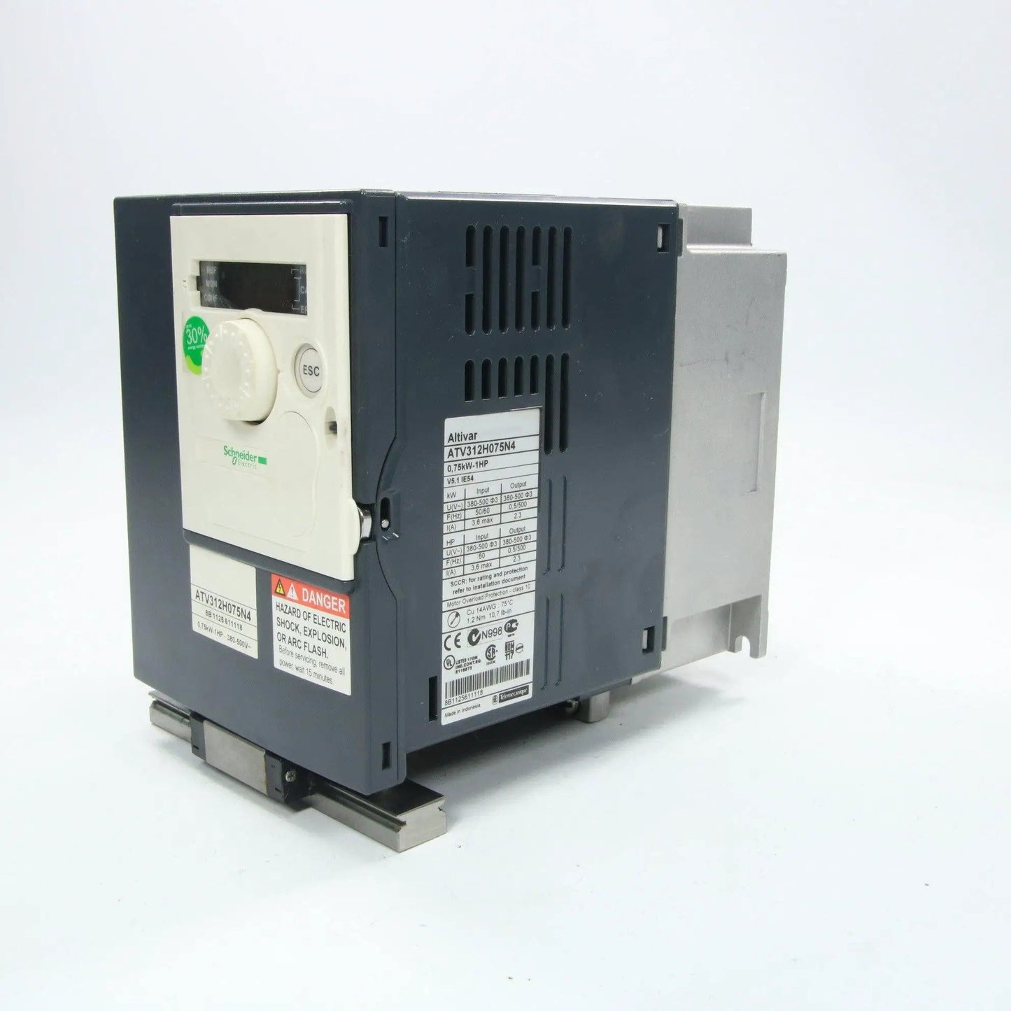 Telemecanique Altivar ATV312H075N4 ADJUSTABLE VARIABLE SPEED DRIVE