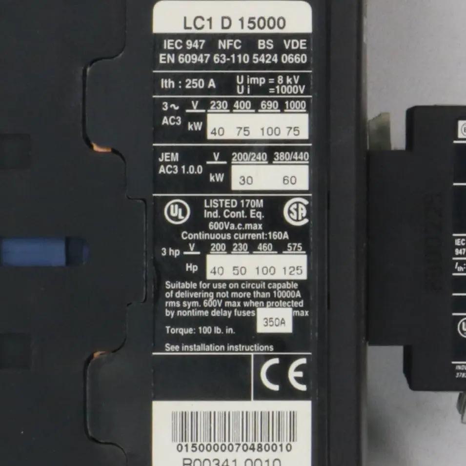 Telemecanique LC1 D 15000 Contactor