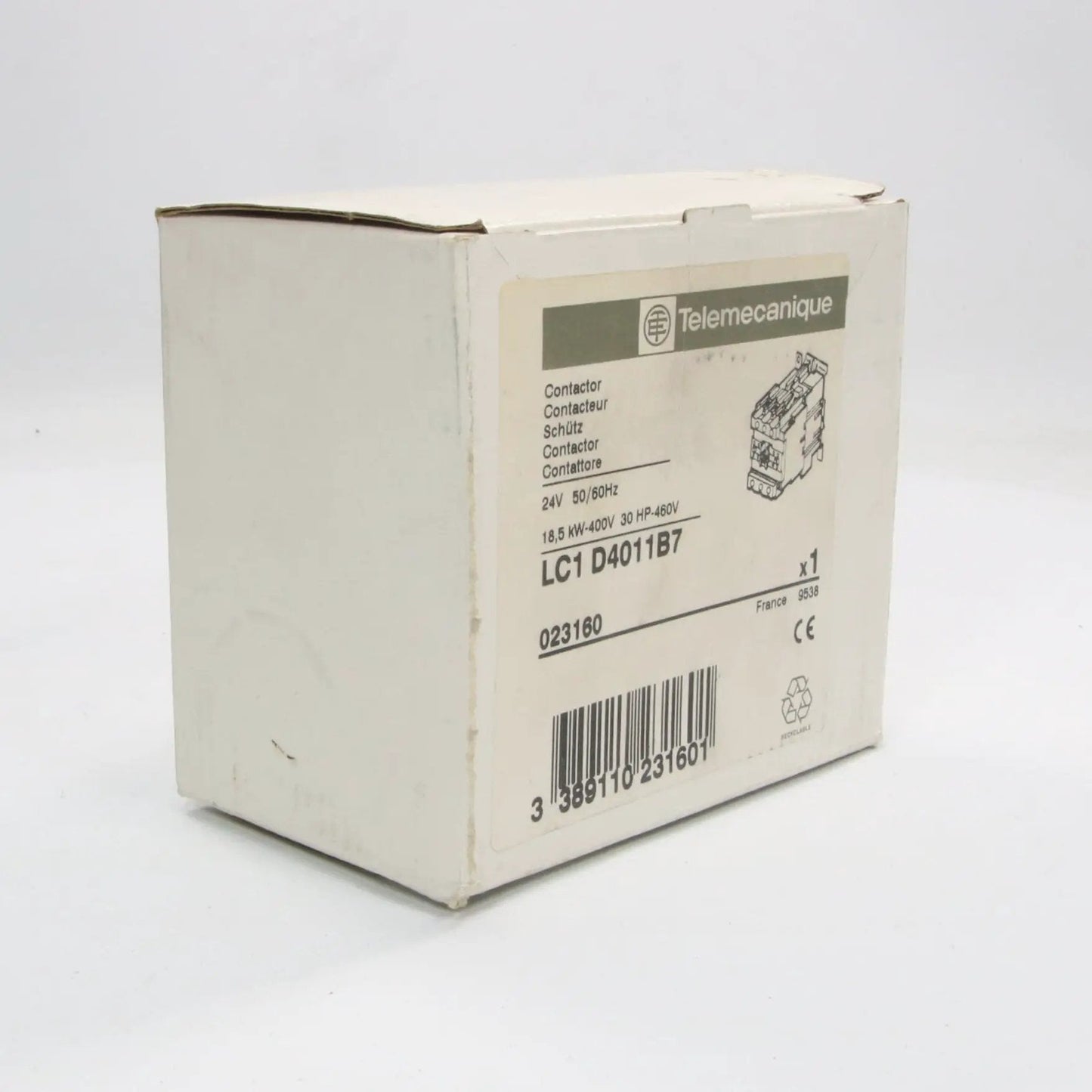 Telemecanique LC1 D4011B7 Contactor