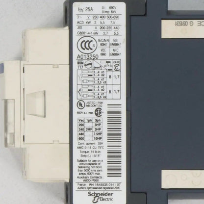 Telemecanique LC1D12BL Contactor