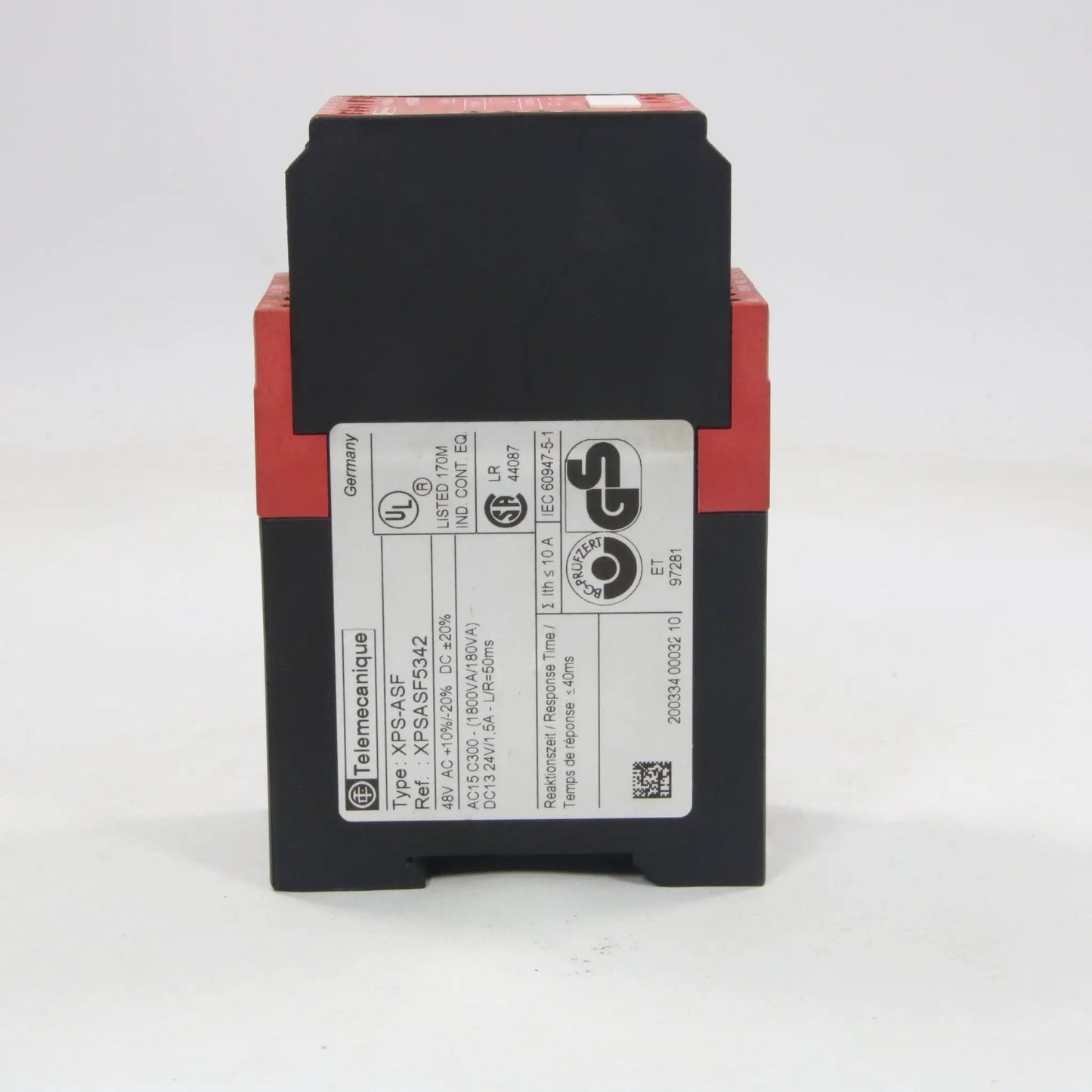 Telemecanique Preventa XPS-ASF Safety Relay 5342