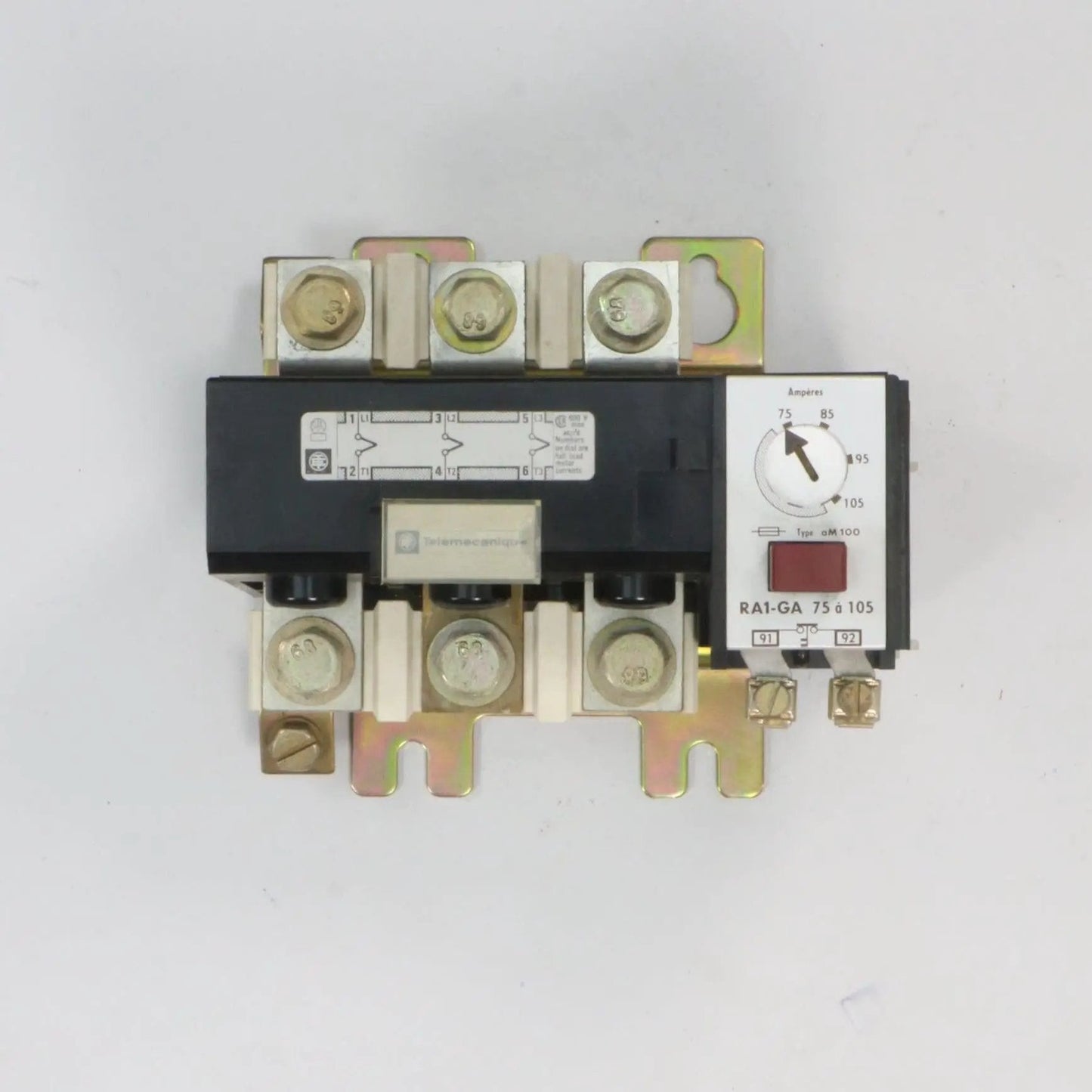 Telemecanique RA1 GA 75 105 Adjustable Overload Relay