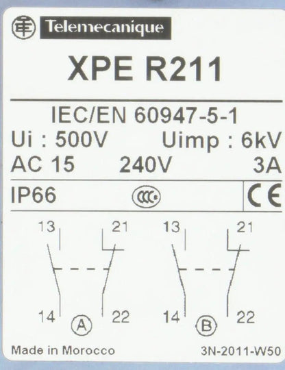 Telemecanique Schneider Electric XPE R211 Operators Pedal