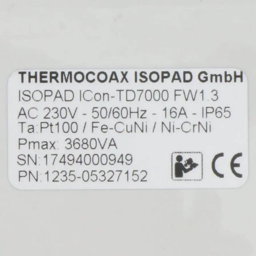 Thermocoax Isopad ICon TD7000 Temperature Controller
