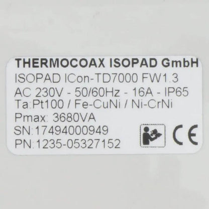 Thermocoax Isopad ICon TD7000 Temperature Controller
