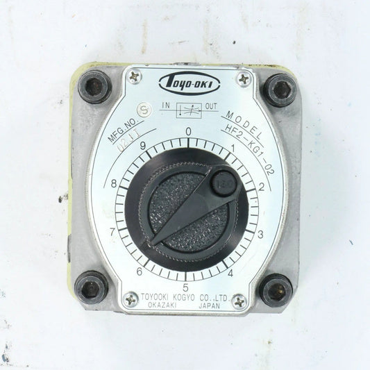 Toyooki Flow control valve HF2-KG1-02