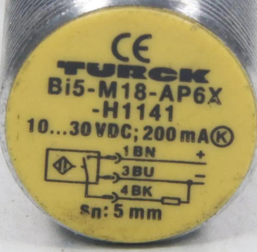 Turck Inductive Sensor Bi5-M18-AP6X-H1141