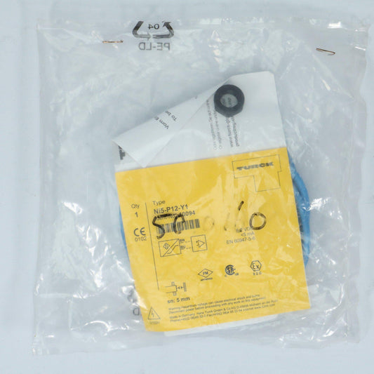 Turck NI5-P12-Y1 PROXIMITY SWITCH 8.2VDC 5MM