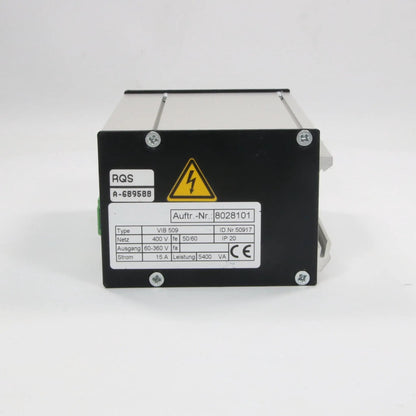 Vibra Schultheis Maschinenfabrik VIB 509 Thyristor Controller