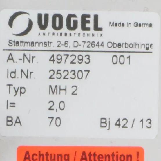 Vogel MH2 Gearbox