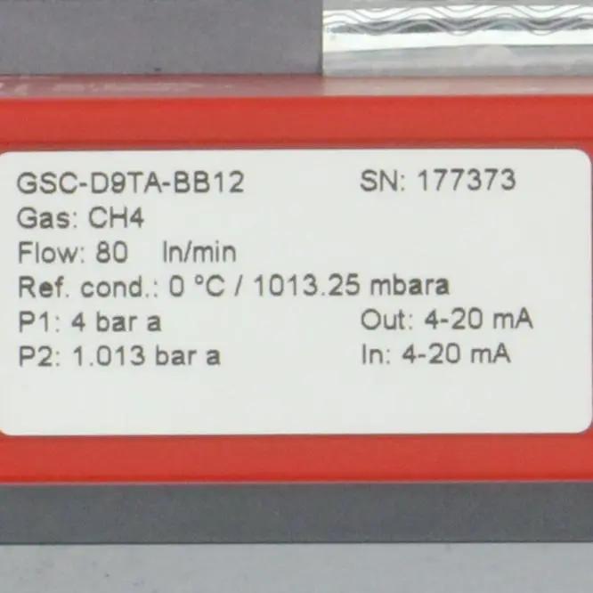 Vogtlin Red-y GSC D9TA BB12 CH4 Mass Flow Controller