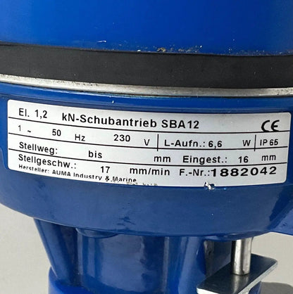 Von Rohr Armarturen AG VLP40FBAA8AB1.32A16W Control Valve