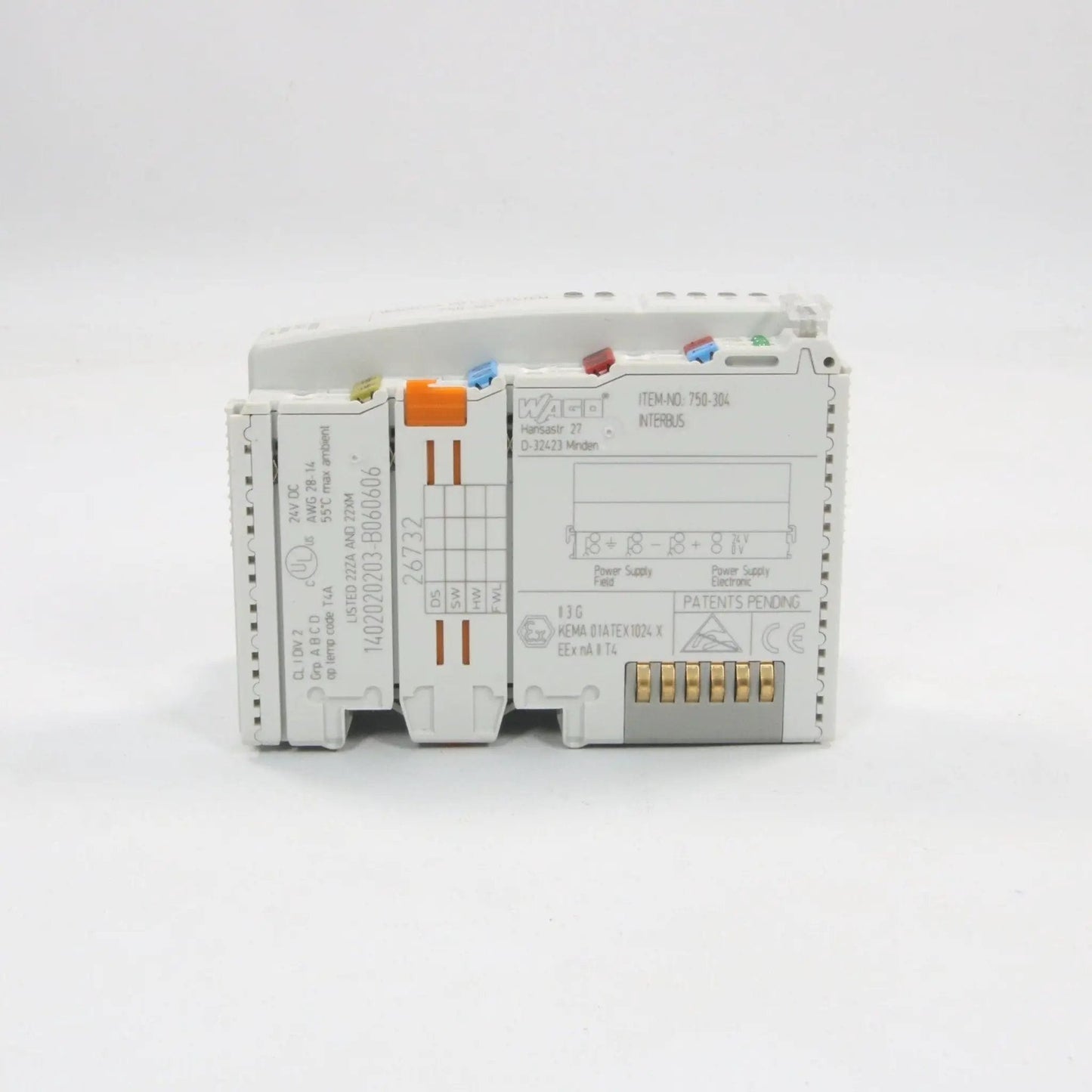 Wago 750 304 Interbus Fieldbus Coupler