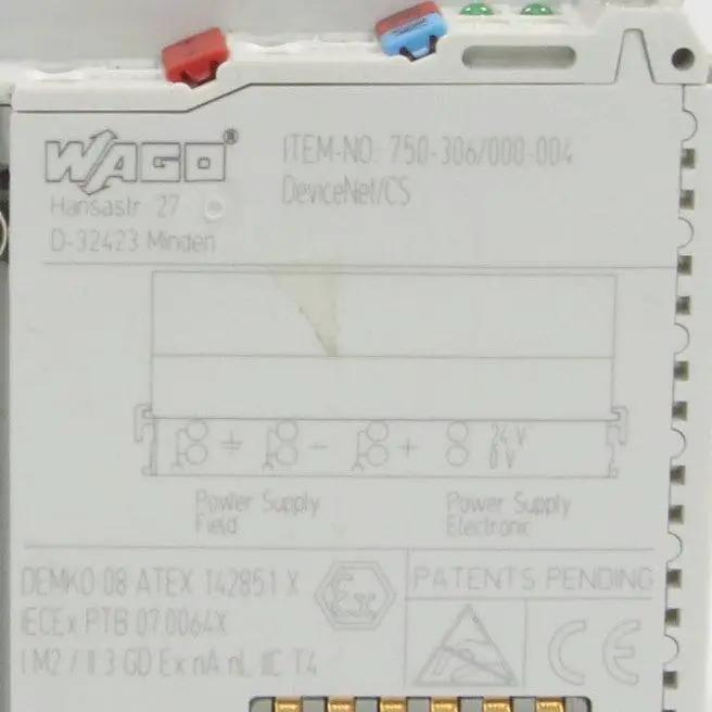 Wago 750 306 000 004 Fieldbus Coupler DeviceNet