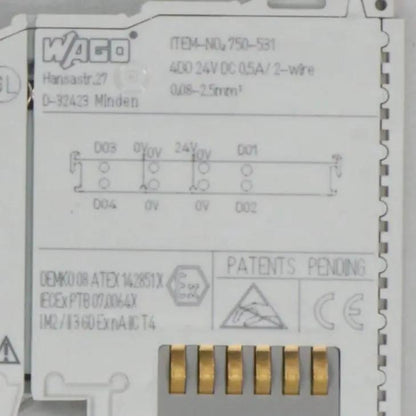 Wago 750 531 Digital Output Module