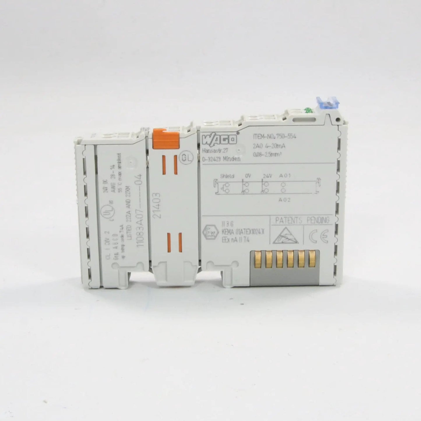 Wago 750 554 Analogue Output Module