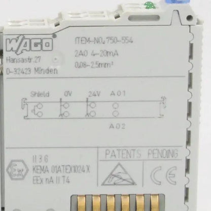 Wago 750 554 Analogue Output Module