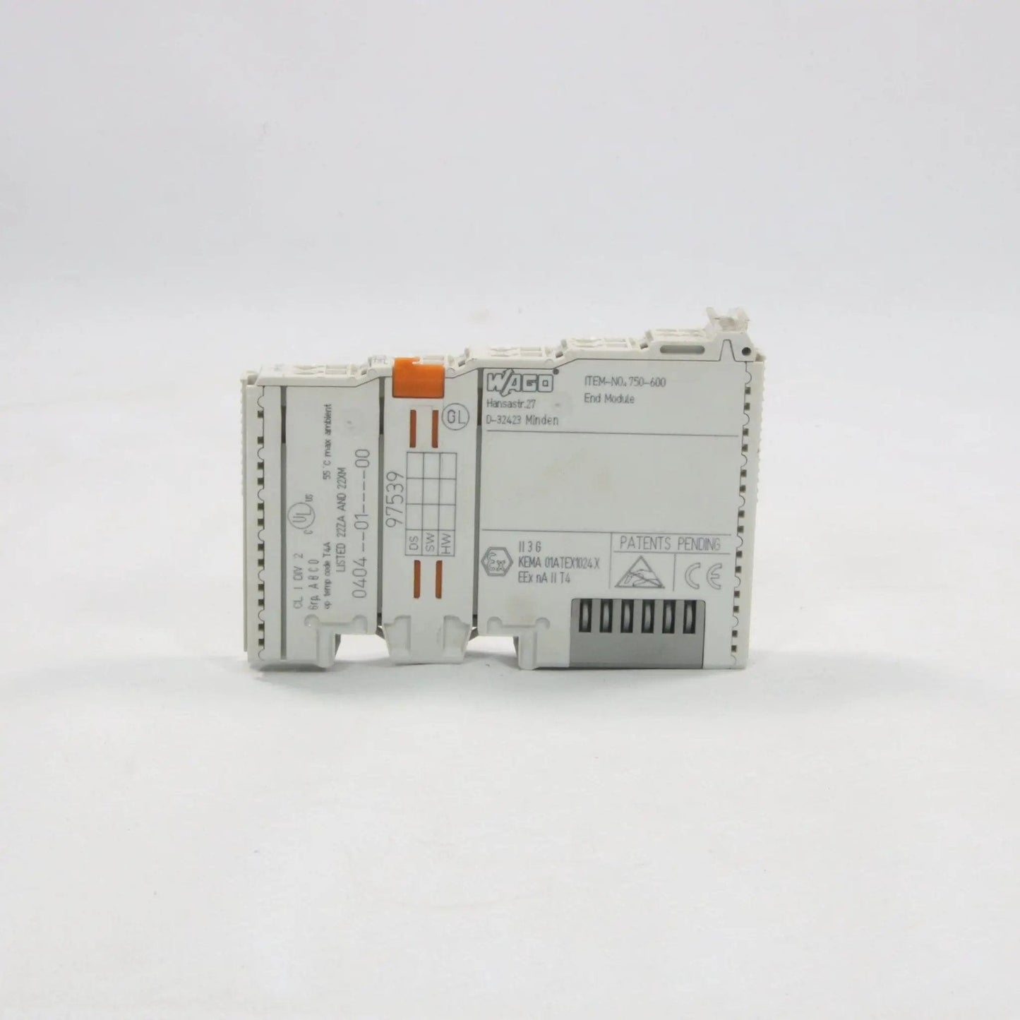 Wago 750 600 End Module