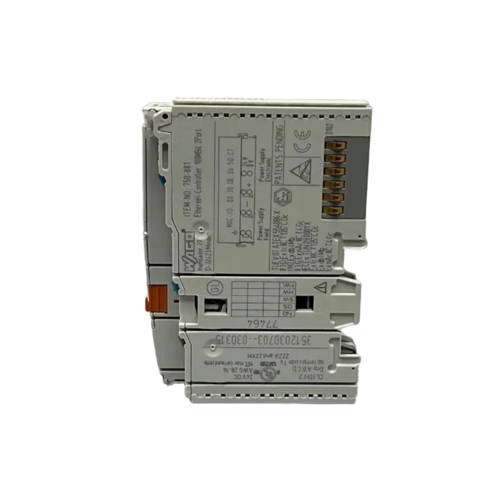 Wago 750-881 Ethernet Programmable Fieldbus Controller