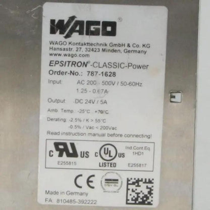 Wago Epsitron Classic Power Supply