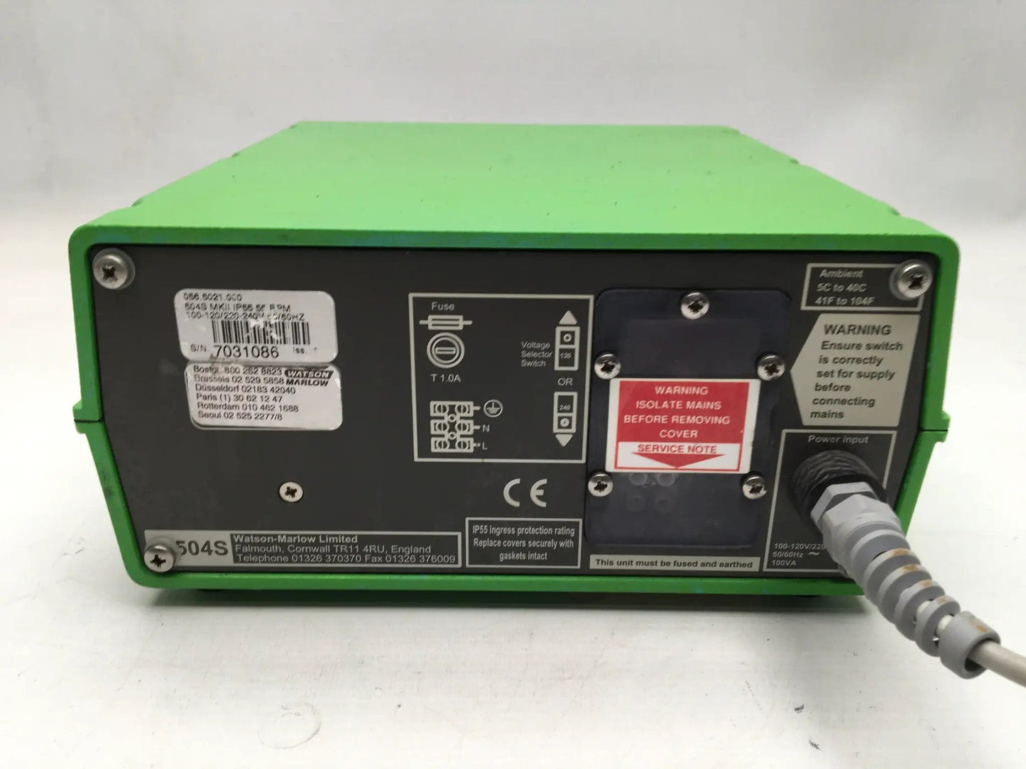 Watson Marlow 504S Peristaltic Pump