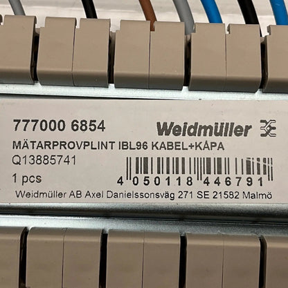 Weidmuller IBL96 Meter Test Terminal Block