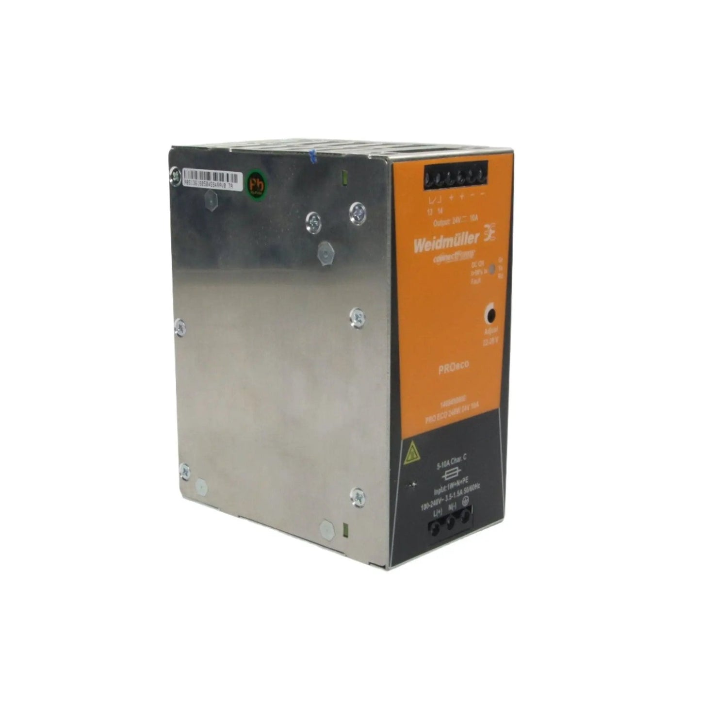 Weidmuller Pro Eco 240W 24V DIN Rail Power Supply