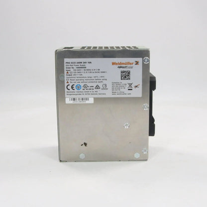 Weidmuller Pro Eco 240W 24V DIN Rail Power Supply