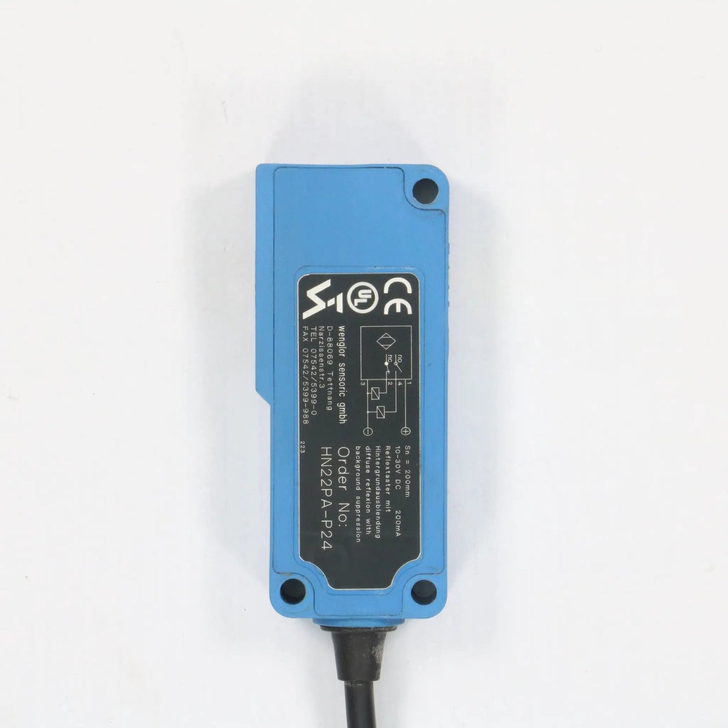 Wenglor HN22PA-P24 Reflex Sensor