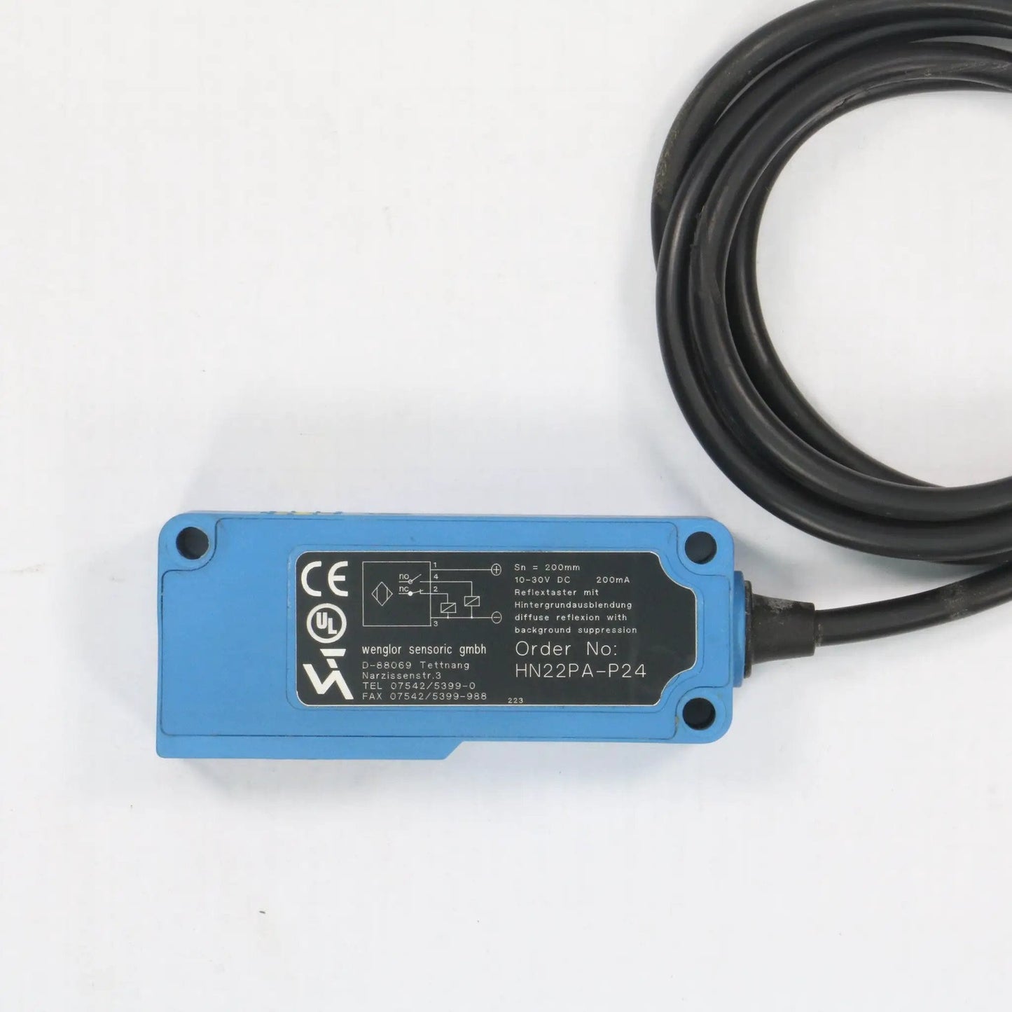 Wenglor HN22PA-P24 Reflex Sensor