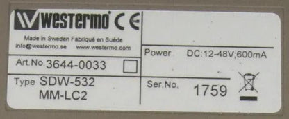 Westermo SDW-532 MM-LC2 Unmananged Industrial Ethernet Switch
