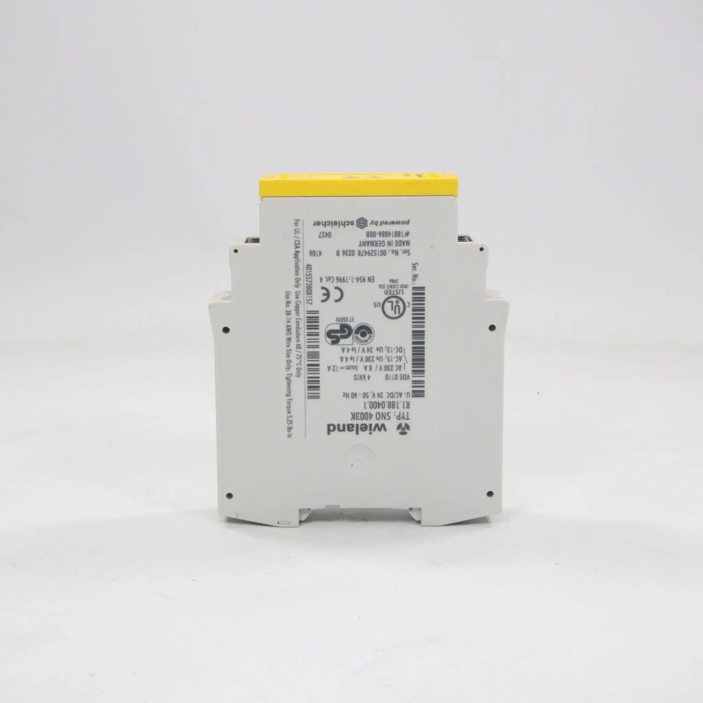 Wieland SNO 4003K Safety Relay