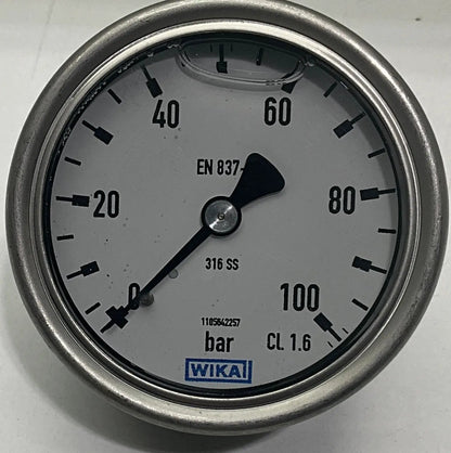 Wika 233.50.063 Bourdon Tube Pressure Gauge