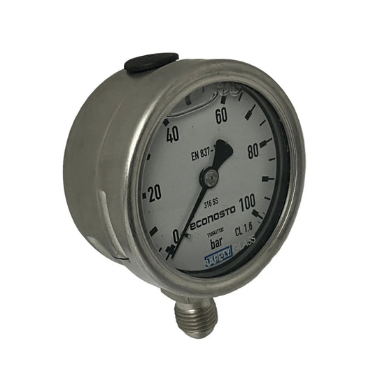 Wika 233.50.063 Econosto Bourdon Tube Pressure Gauge