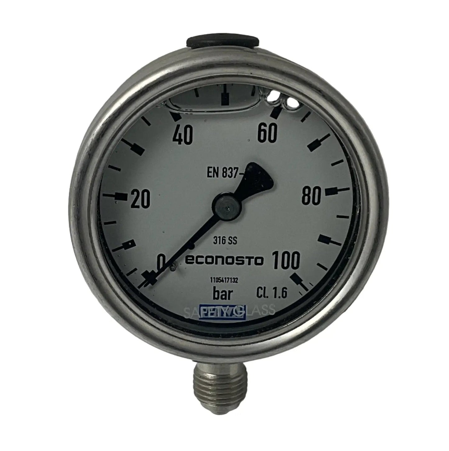 Wika 233.50.063 Econosto Bourdon Tube Pressure Gauge