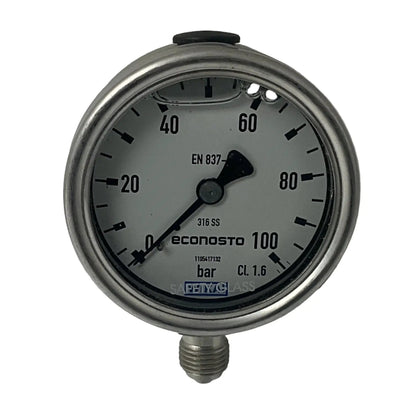 Wika 233.50.063 Econosto Bourdon Tube Pressure Gauge