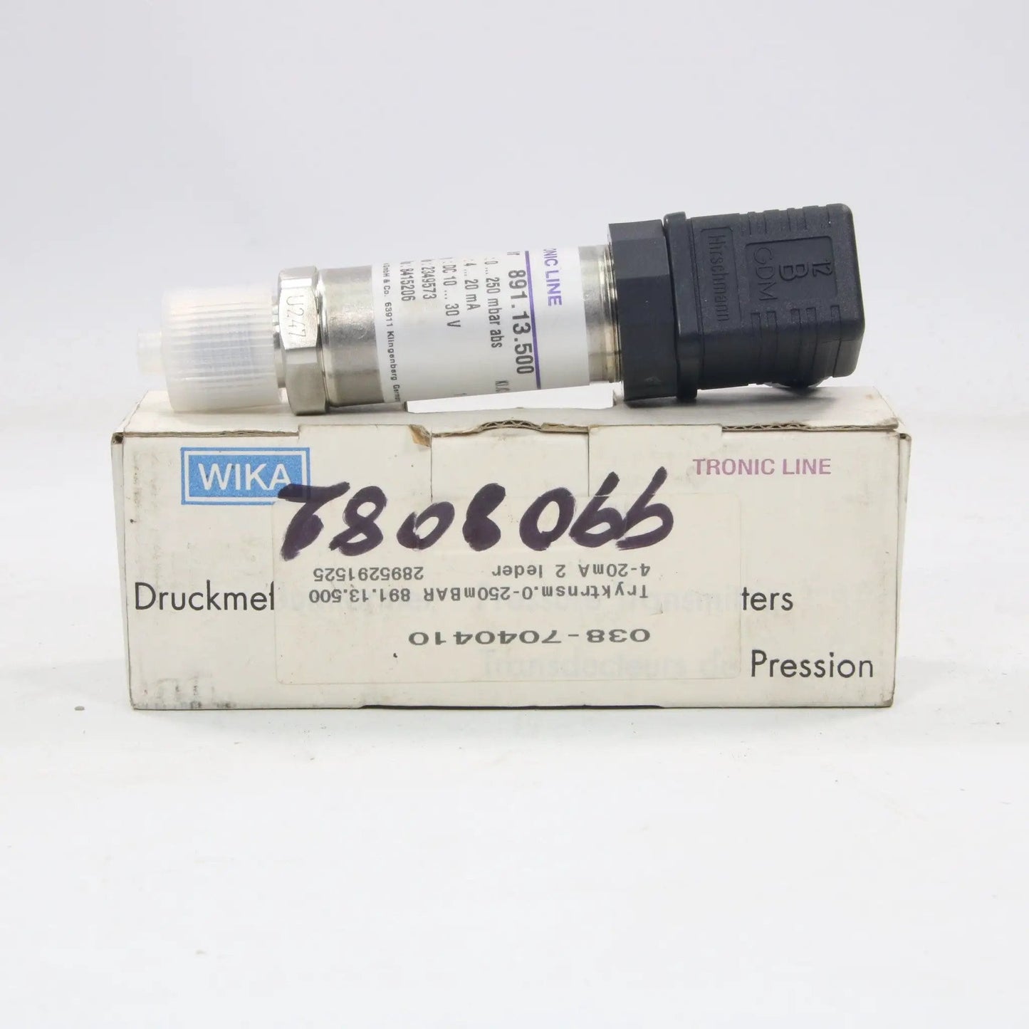 Wika Pressure Transmitter 891.13.500
